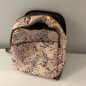 A New Day abstract print backpack